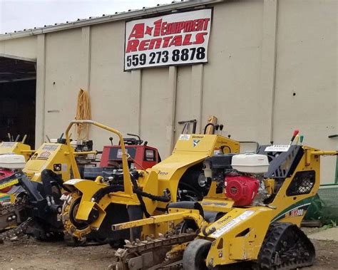 equipment rental fresno ca